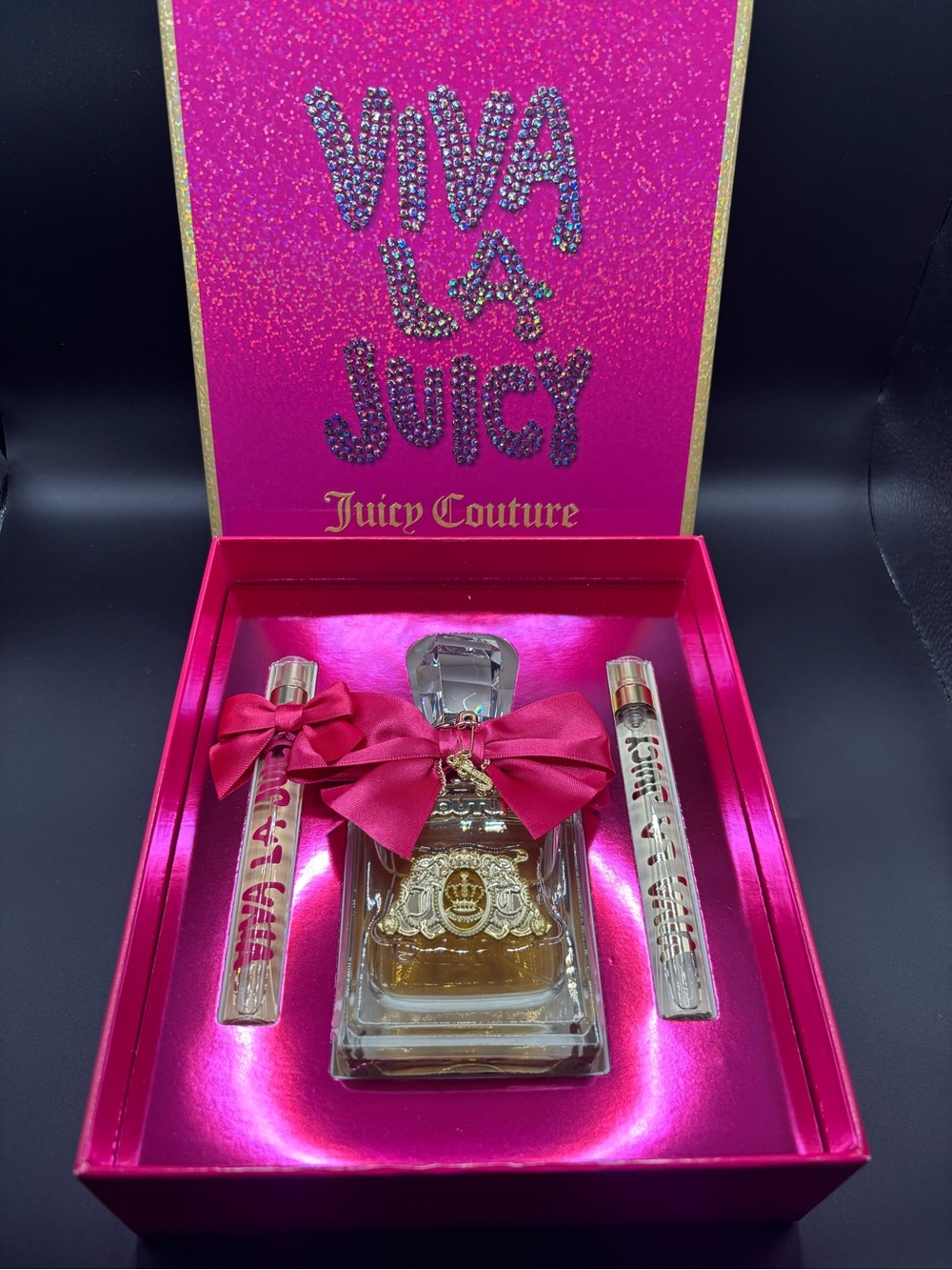 NEW! Juicy Couture Viva La Juicy 3 piece Gift Set EDP